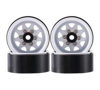 Nuovo cerchione Beadlock da 1 pollice con disco profondo, offset negativo, mozzo da 3,78 mm for auto cingolate RC da 1/18 e 1/24 for Axial SCX24 AX24 TRX4M FCX24