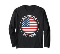 Nuovo cittadino americano 2026 Cittadinanza americana Maglia a Manica
