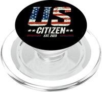 Nuovo cittadino degli Stati Uniti Est. 2025 Cittadinanza degli immigrati americani PopSockets PopGrip per MagSafe