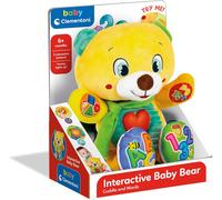 Nuovo Clementoni Interattivo Bambino Orso Peluche Morbido Giocattolo