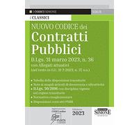 NUOVO CODICE DEI CONTRATTI PUBBLICI.2023 - AA.VV. - Edizioni Giuridiche Simone