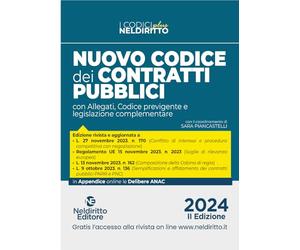 Nuovo codice dei contratti pubblici plus 2024. Con espansione online