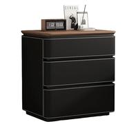 Nuovo comodino minimalista in legnoComodino con tre cassetti for l'arredamento della camera da lettoMobile contenitore multifunzionale for il soggiorno(H,40cm(15.7in))