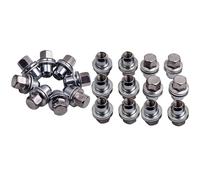Nuovo Completo In Acciaio Inox Lega Ruota Dado For Range Rover L322 20x Nuts