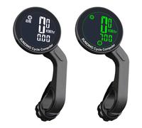 Nuovo computer da bicicletta tachimetro da ciclismo impermeabile schermo LCD multifunzionale misuratore di velocità per mountain bike contachilometri cronometro White Light