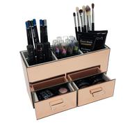 Nuovo Contenitore Per Trucco/Gioielli Olivia Deluxe - Vetro Specchiato