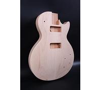 Nuovo corpo chitarra elettrica sostituzione set nel tallone P90 pickup Mogano Maple cap DIY chitarra (bullone on)