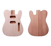 Nuovo Corpo Chitarra Mogano Fiamma Acero Bolt On DIY chitarra corpo sostituzione per TL STYLE (4cm)