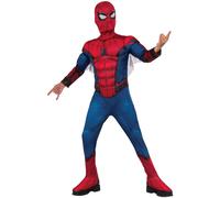 Nuovo Costume Da Bambino Spider-Man Homecoming Taglia L 12/14 Rubie's Dress Up