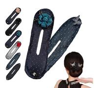 Nuovo Creatore Di Capelli Delle Donne Della Fascia Del Rullo Bigodino Dei Capelli Copricapo Donut Bow Maker Accessori Twisted Pigro C4E0 Hairpin Bun