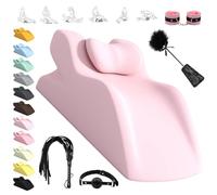 Nuovo cuscino Liebora 2026, cuscino for il sesso, cuscino Liborah, angolo di 27° for un posizionamento perfetto, con piccoli accessori, for momenti più confortevoli e intensi insieme(Hellrosa)