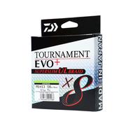 NUOVO Daiwa Tournament X8 Braid EVO+ SUPERSLIM UL Chartreuse 135m Trecciato
