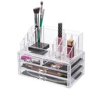 Nuovo Deluxe Trucco/Gioielli Organizzatore - Acrilico 4 Cassetto Tier Cosmetico