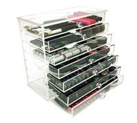 Nuovo Deluxe Trucco Organizer-Caitlyn Acrilico 7 File Cassetto Cosmetico