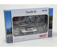 NUOVO Diocolle 64 1/64 #Car Snap 16a POLICE con set di figure e accessori SKY...