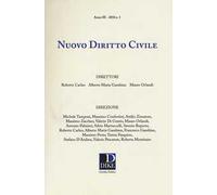 Nuovo diritto civile (2018). Vol. 1