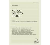 Nuovo diritto civile. Vol. 1 - 2024 - Dike Giuridica