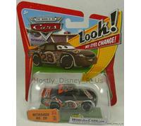 Nuovo Disney Pixar World Of Auto Nitroade Occhi Mobili Modellino Metallo 1:55