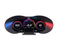 Nuovo display OBD GPS for auto, tachimetro, computer di bordo con temperatura dell'acqua e dell'olio, misuratore pendenza del consumo carburante