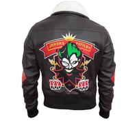 Nuovo Donna Harley Quinn Suicide Squad Bomba Similpelle Giacca