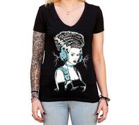 Nuovo Donna Lowbrow Art Company Teenage Sposa Maglietta Nero SM-2XL Made IN USA