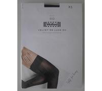 Nuovo E IN Confezione Originale: Wolford Velvet De Luxe 50 Stay Up Tgl XS