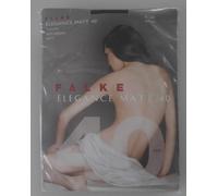 NUOVO E OVP: FALKE ELEGANCE MATT 15 DEN CALZE Taglia V / XL Marino (Blu Scuro)