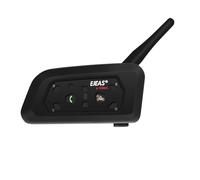 Nuovo EJEAS V6 Pro 1200M Interfono Bluetooth per Casco Moto 6 Piloti Auricolare Musica GPS Impermeabile