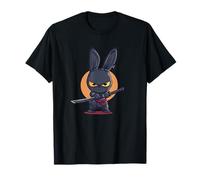 Nuovo emblema del coniglietto samurai per un look audace e coraggioso Maglietta