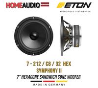 NUOVO ETON 7-212/C8/32 HEX SYMPHONY II - 7" (181mm) Hex.sandwich Cone...
