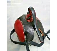 Nuovo Falconeria Cappuccio Olandese (Rosso Nero) Per Americano Gheppio, Lanner &