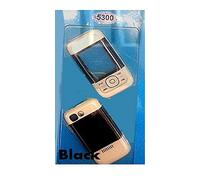 Nuovo Fascia Housing compatibile per Nokia 5300 Ricambio Band Custodia anteriore e posteriore Batteria Cover (Black & White/Nero e Bianco)