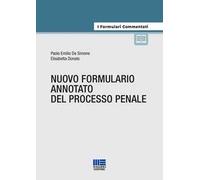 Nuovo formulario annotato del processo penale