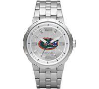 Nuovo FOSSIL Sport Università Di Florida Spazzolato Quadrante Argento Uomo Watch