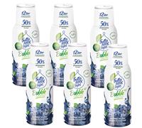 NUOVO FruttaMax Blueberry Light sciroppo 500 ml, concentrato, 6 pezzi, set be...