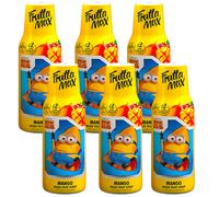 NUOVO FruttaMax MANGO MINIONS sciroppo 500 ml, concentrato, 6 pezzi, set bevande