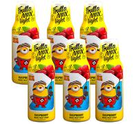 NUOVO FruttaMax Sciroppo MINIONS LAMPONE LIGHT 500 ml, concentrato, 6 pz, set...