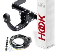NUOVO GANCIO DI TRAINO RIGIDO per Dacia Duster 11.2013-2017 + kit elettrico...