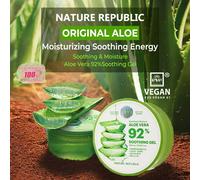 Nuovo gel idratante lenitivo all'aloe vera, cristallino e rimbalzante, rinfrescante istantaneo, idratazione luminosa, calmante per la pelle, coperchio a prova di perdite, rinfrescante post-allenamento