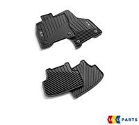 Nuovo Genuine Audi A3 8Y RHD Set Tappetini Gomma Interno All Weather Neri