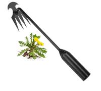 Nuovo giardino diserbo strumenti in acciaio al manganese strumento diserbo mano con manico 4 denti doppio scopo manuale erbaccia tirando per la rimozione multifunzionale scavo giardinaggio agricoltura