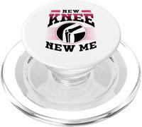 Nuovo ginocchio New Me Operazione Paziente Ginocchio Chirurgia Ginocchio PopSockets PopGrip per MagSafe