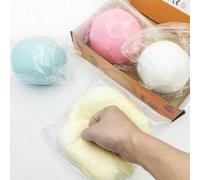 Nuovo giocattolo soffice e schiacciabile a forma di grande pallina di formaggio, extra large, a lento rimbalzo, per alleviare lo stress Big rosa,Gigante giallo,Gigante blu,Gigante biancoABS