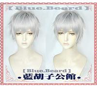 Nuovo gioco Arknights Cosplay Faust Mephisto Pheles Parrucca Inchiostro Blu Verde Parrucca sintetica Costume Halloween Party Gioca Parrucche Capelli Mephisto Pheles