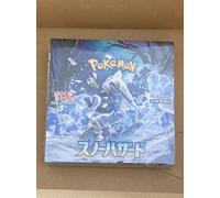 NUOVO gioco di carte Pokemon Scarlet & Violet Booster Box Snow Hazard BOX...
