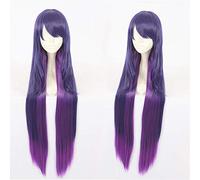 Nuovo Gioco Lol Syndra Personaggio Parrucche Cosplay 90 Cm Lungo Viola Resistente Al Calore Capelli Sintetici Perucas Parrucca Cosplay + Berretto Parrucca Lol Come L'Immagine