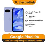 Nuovo Google pixel 9a, 6,3 pollici, 1080x2424, POLED, 120Hz 5100mah. Smartphone Google Tsor G4 Titan m2, 8G RAM, 128/g