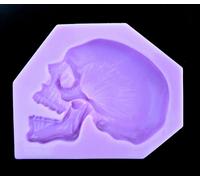 Nuovo Grande Teschio Silicone Stampo Per Resina, Argilla, Cake Topper, Chocolate