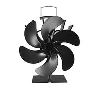 Nuovo Grande Volume D'aria 6 Fan Per Legno Log Ventilatori Alimentati A Calore Non Elettricità Richiesto Calore Alimentato Ventilatore Stufa Per Stufa A Legna