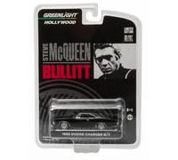 Nuovo Greenlight 1:64 Steve Mcqueen Bullitt 1968 Dodge Charger Pressofuso Auto -